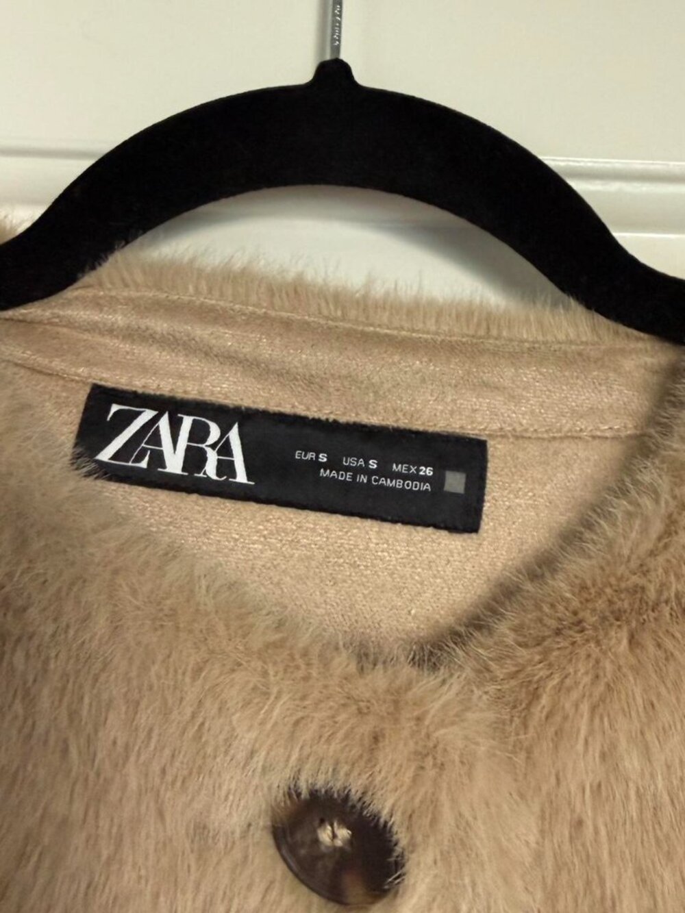 Zara Women's Tan and Brown Jacket - Picture 3 of 3